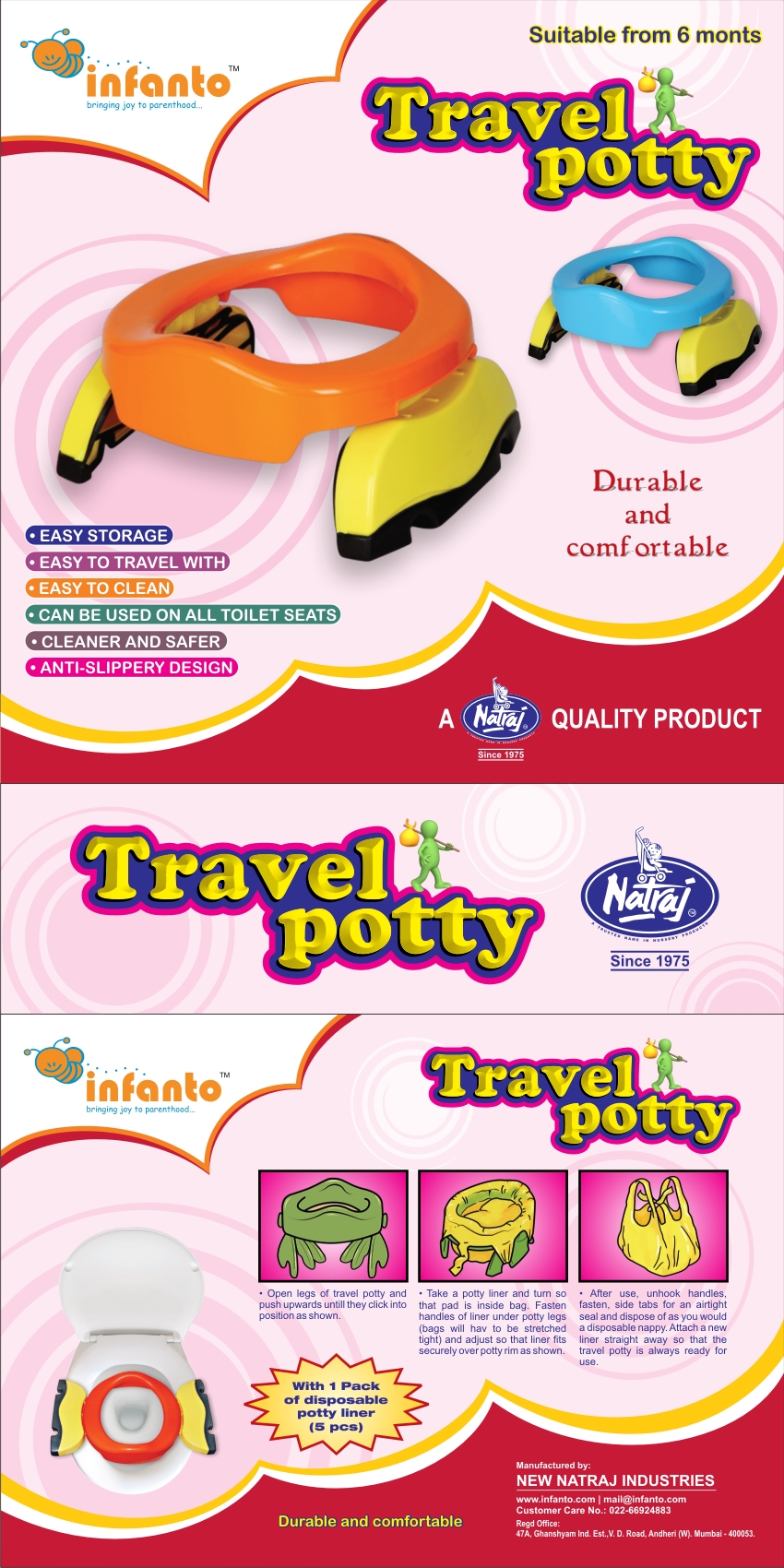 Travel Potty angle 1